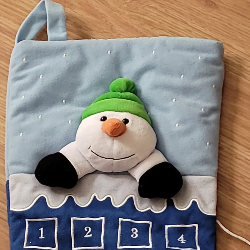 Ganz Snowman‎ Calendar Stocking 20
